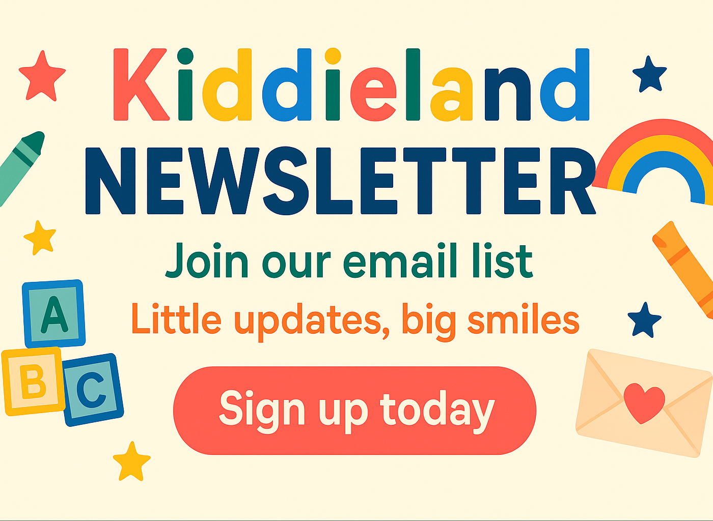 Bright Days Start Here - Announcing our Email Newsletter!
